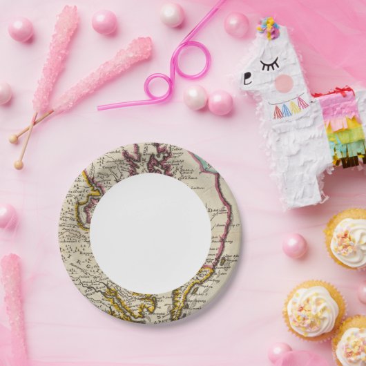 Virginia en Maryland Papieren Bordje (Feest)