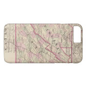 Virginia en West Virginia Case-Mate iPhone Case (Achterkant (Horizontaal))