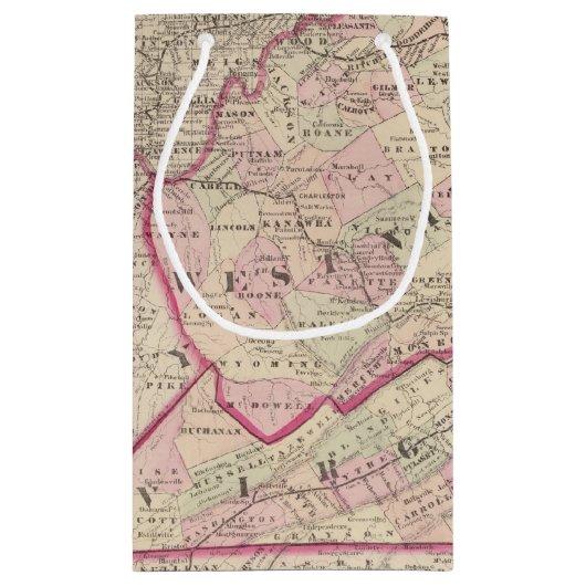 Virginia en West Virginia Klein Cadeauzakje (Achterkant)