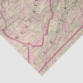 Virginia en West Virginia Tissuepapier (Detail)