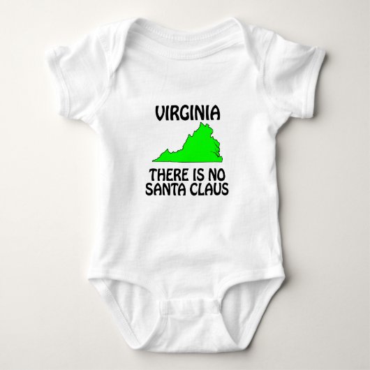 Virginia - Er is geen Kerstman Romper (Voorkant)