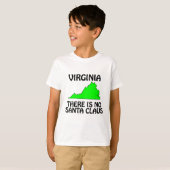 Virginia - Er is geen kerstman T-shirt (Voorkant volledig)
