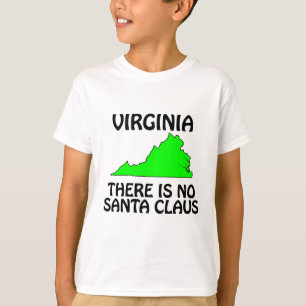 Virginia - Er is geen kerstman T-shirt