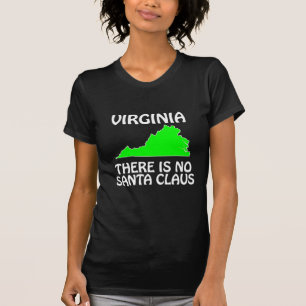 Virginia - Er is geen kerstman T-shirt