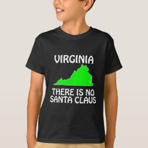Virginia - Er is geen kerstman T-shirt