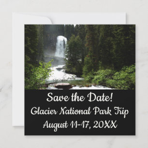 Virginia Falls in Glacier National Park