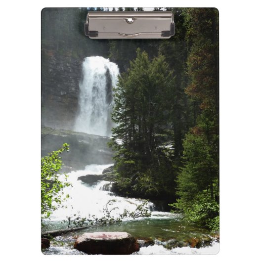 Virginia Falls in Glacier National Park Klembord (Voorkant)