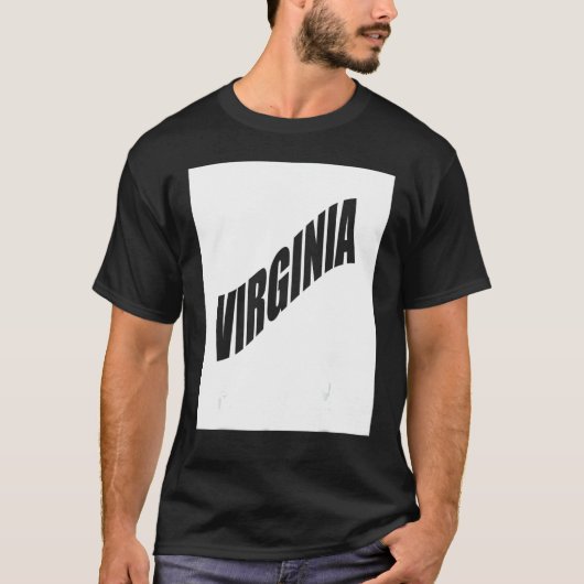 Virginia Family Reunion - team met achternaam - Aa T-shirt (Voorkant)