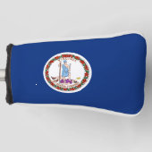 Virginia Flag Golfheadcover (Voorkant)