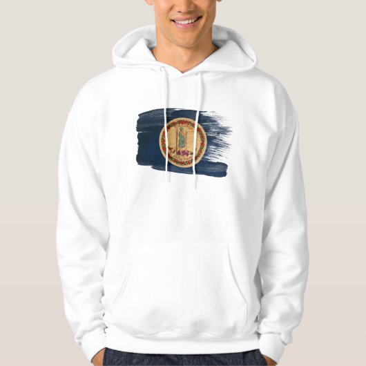 Virginia Flag Hoodie (Voorkant)