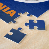 VIRGINIA FLAG LEGPUZZEL (Zijkant)