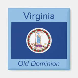 Virginia Flag Magnet