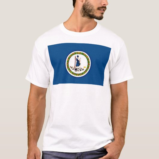 Virginia Flag T-shirt (Voorkant)