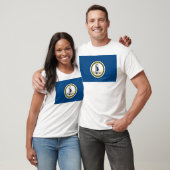 Virginia Flag T-shirt (Unisex)