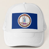 VIRGINIA FLAG TRUCKER PET (Voorkant)