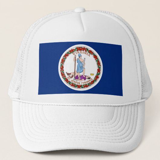 VIRGINIA FLAG TRUCKER PET (Voorkant)