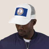 VIRGINIA FLAG TRUCKER PET (In situ)