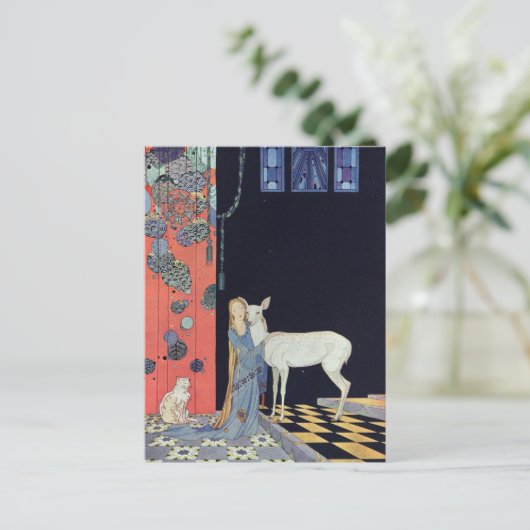 Virginia Frances Sterrett French Fairy Tales Briefkaart (Staand voorkant)