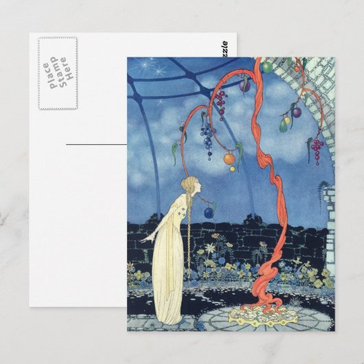 Virginia Frances Sterrett French Fairy Tales Briefkaart (Voorkant / Achterkant)