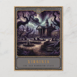 Virginia | Gotische kunst Briefkaart