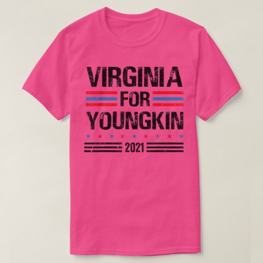 Virginia Governor Elections 2021 Republican Glenn T-shirt (Design voorkant)