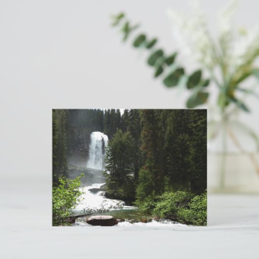 Virginia Herfsten in het Glacier National Park Briefkaart (Staand voorkant)