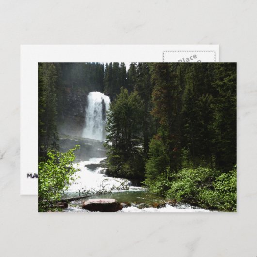 Virginia Herfsten in het Glacier National Park Briefkaart (Voorkant / Achterkant)