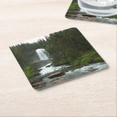 Virginia Herfsten in het Glacier National Park Kartonnen Onderzetters (Schuin)