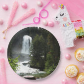 Virginia Herfsten in het Glacier National Park Papieren Bordje (Feest)