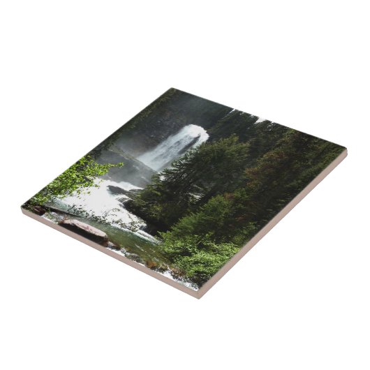 Virginia Herfsten in het Glacier National Park Tegeltje (Zijkant)