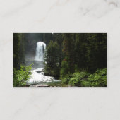 Virginia Herfsten in het Glacier National Park Visitekaartje (Achterkant)