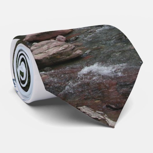 Virginia Herfsten Stropdas (Opgerold)