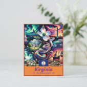 Virginia Historic Splendor Elegante bezienswaardig Briefkaart (Staand voorkant)
