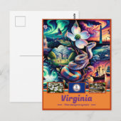 Virginia Historic Splendor Elegante bezienswaardig Briefkaart (Voorkant / Achterkant)