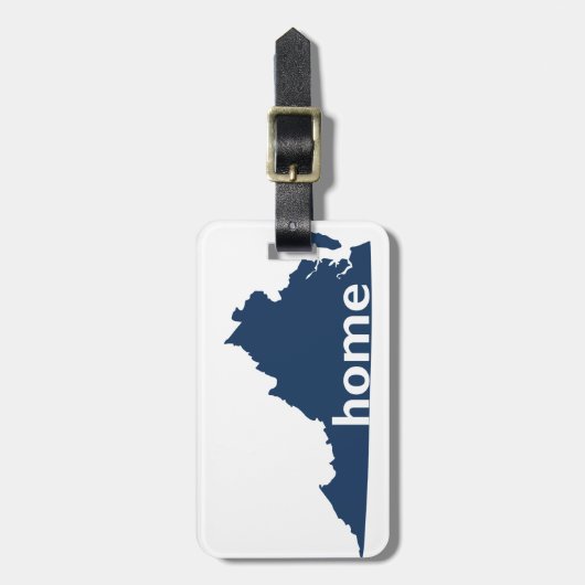 Virginia Home Bagagelabel (Voorkant verticaal)