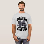 Virginia Home of Bigfoot T-shirt (Voorkant volledig)