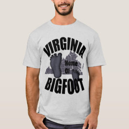 Virginia Home of Bigfoot T-shirt