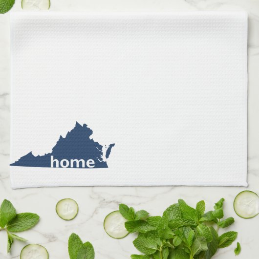 Virginia Home Theedoek (Gevouwen)