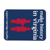 Virginia Huwelijk Gelijkheid Magneet (Horizontaal)