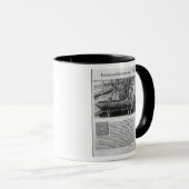 Virginia Indians die dugout boten maken Mok (Voorkant rechts)