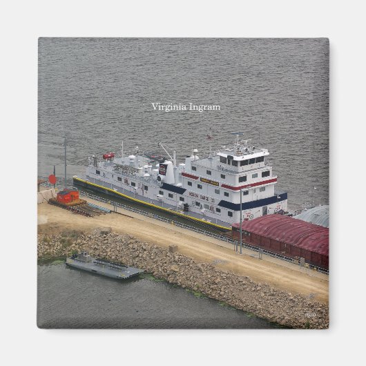 Virginia Ingram magnet (Voorkant)