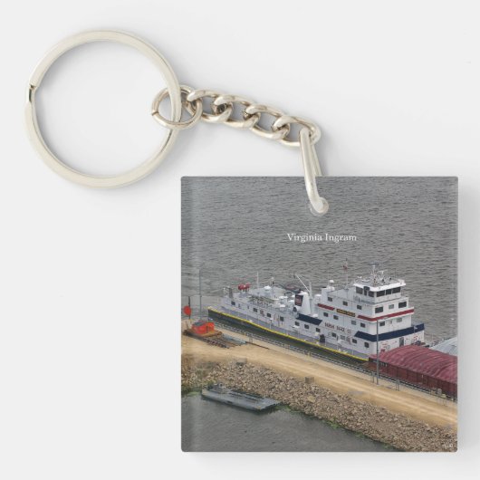 Virginia Ingram-sleutelketen Sleutelhanger (Voorkant)