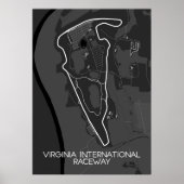 Virginia International Raceway Poster (Voorkant)