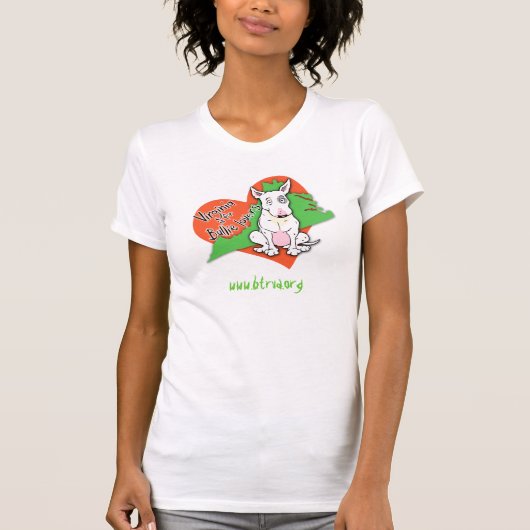 Virginia is voor Bullie Lovers T-shirt (Voorkant)