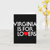  Virginia is voor de liefhebbers Kaart (Gele Bloem)
