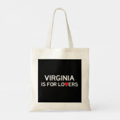 Virginia is voor de luiers cadeau tote bag (Achterkant)