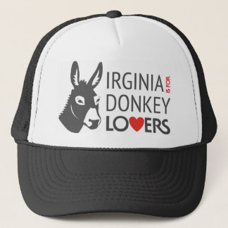 Virginia is voor Donkey Lovers Trucker Pet