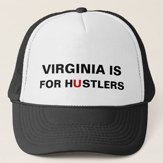 Virginia is voor Hustlers Trucker Pet (Voorkant)