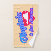 Virginia is voor Liefhebbers Bad Handdoek (Handdoek)
