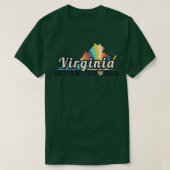 Virginia is voor liefhebbers kaarten  TShirt (Design voorkant)